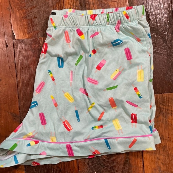 Kate Spade New York Popsicle Print Sleep Shorts XL Multicolor Pajama Bottoms - Picture 3 of 4